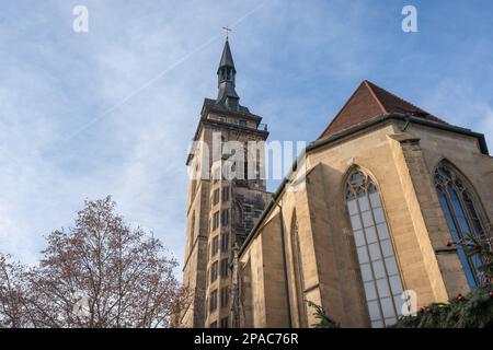 Stiftskirche (Collégiale) - Stuttgart, Allemagne Banque D'Images