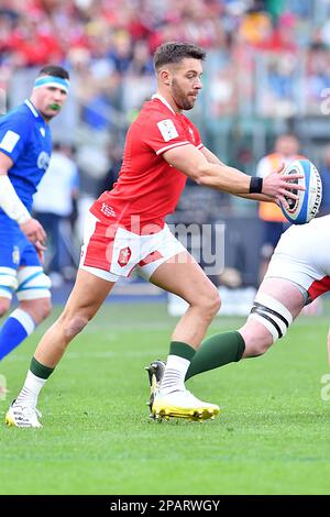 Rome, Italie. 11th mars 2023. Rhys Webb du pays de Galles au cours du match international de rugby de 6 nations Italie contre pays de Galles;11st mars 2023; Stadio Olimpico, Rome, Italie Photographer01 Credit: Independent photo Agency/Alamy Live News Banque D'Images