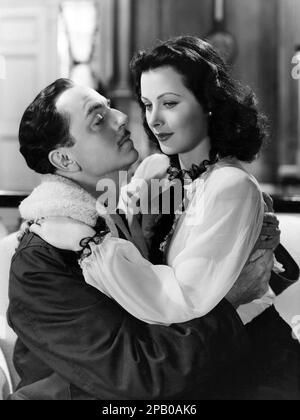 Hedy Lamarr et William Powell dans la photo de publicité « The Heavenly Body » (MGM, 1943) Banque D'Images