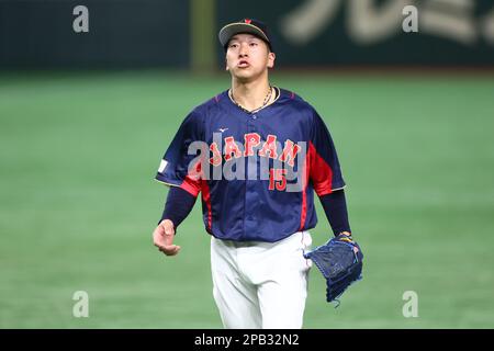 Tokyo, Japon. 12th mars 2023. Taisei (JPN) Baseball : 2023 World Baseball Classic First Round Pool B Game entre le Japon - Australie au Tokyo Dome à Tokyo, Japon . Crédit : CTK photo/AFLO/Alamy Live News Banque D'Images