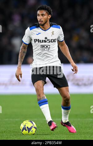 Naples, Italie. 11th mars 2023. Ederson d'Atalanta BC pendant la série Un match entre Napoli et Atalanta au Stadio Diego Armando Maradona, Naples, Italie, le 11 mars 2023. Credit: Giuseppe Maffia/Alay Live News Banque D'Images