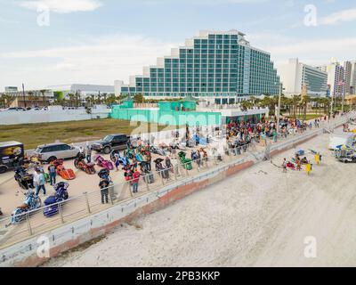 Daytona, FL, États-Unis - 10 mars, 20223: Daytona Beach FL Bike week Spring Break rassemblement annuel de moto Banque D'Images