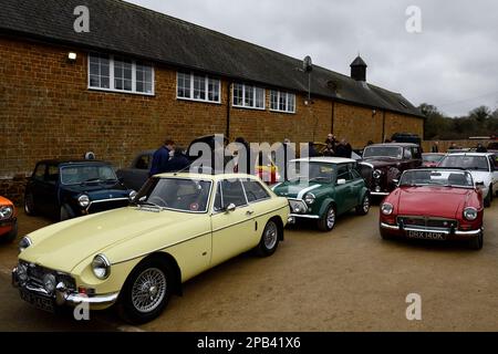 Hook Norton, Oxfordshire, Angleterre, royaume-uni Static Display at Hook Norton Brewery. 12 mars 2023. Crédit : Melvin Green/Alamy Live News. Banque D'Images