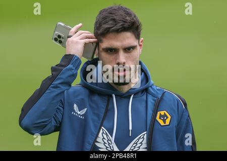 Newcastle, Royaume-Uni. 12th mars 2023. Pedro Neto #7 de Wolverhampton Wanderers arrive devant le match de Premier League Newcastle United contre Wolverhampton Wanderers à St. James's Park, Newcastle, Royaume-Uni, 12th mars 2023 (photo de Mark Cosgrove/News Images) à Newcastle, Royaume-Uni, le 3/12/2023. (Photo de Mark Cosgrove/News Images/Sipa USA) crédit: SIPA USA/Alay Live News Banque D'Images