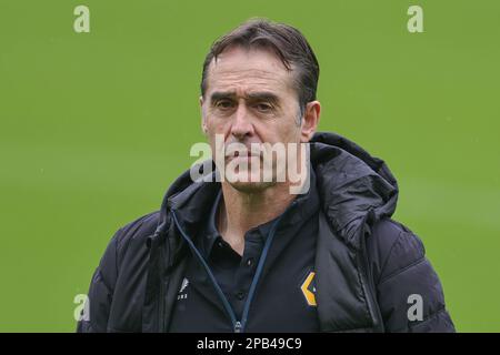 Newcastle, Royaume-Uni. 12th mars 2023. Julen Lopetegui, directeur de Wolverhampton Wanderers, arrive devant le match de la première ligue Newcastle United contre Wolverhampton Wanderers à St. James's Park, Newcastle, Royaume-Uni, 12th mars 2023 (photo de Mark Cosgrove/News Images) à Newcastle, Royaume-Uni, le 3/12/2023. (Photo de Mark Cosgrove/News Images/Sipa USA) crédit: SIPA USA/Alay Live News Banque D'Images