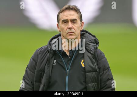 Newcastle, Royaume-Uni. 12th mars 2023. Julen Lopetegui, directeur de Wolverhampton Wanderers, arrive devant le match de la première ligue Newcastle United contre Wolverhampton Wanderers à St. James's Park, Newcastle, Royaume-Uni, 12th mars 2023 (photo de Mark Cosgrove/News Images) à Newcastle, Royaume-Uni, le 3/12/2023. (Photo de Mark Cosgrove/News Images/Sipa USA) crédit: SIPA USA/Alay Live News Banque D'Images