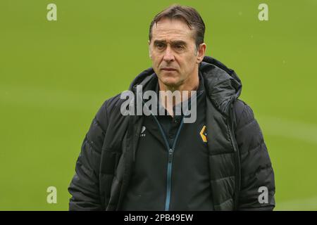 Newcastle, Royaume-Uni. 12th mars 2023. Julen Lopetegui, directeur de Wolverhampton Wanderers, arrive devant le match de la première ligue Newcastle United contre Wolverhampton Wanderers à St. James's Park, Newcastle, Royaume-Uni, 12th mars 2023 (photo de Mark Cosgrove/News Images) à Newcastle, Royaume-Uni, le 3/12/2023. (Photo de Mark Cosgrove/News Images/Sipa USA) crédit: SIPA USA/Alay Live News Banque D'Images