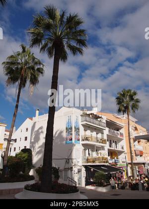 San Pedro de Alcántara (Andalousie, Royaume d'Espagne) Banque D'Images