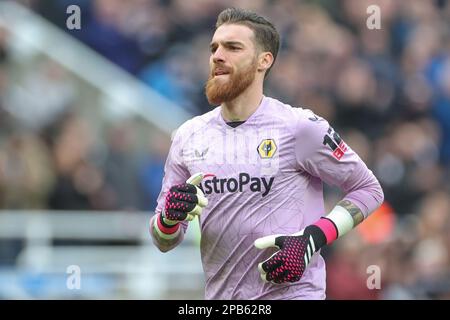 Newcastle, Royaume-Uni. 12th mars 2023. José Sá #1 de Wolverhampton Wanderers pendant le match de Premier League Newcastle United contre Wolverhampton Wanderers à St. James's Park, Newcastle, Royaume-Uni, 12th mars 2023 (photo de Mark Cosgrove/News Images) à Newcastle, Royaume-Uni, le 3/12/2023. (Photo de Mark Cosgrove/News Images/Sipa USA) crédit: SIPA USA/Alay Live News Banque D'Images