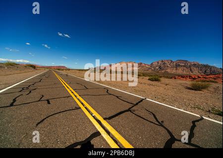 Ruta 40 paysage près de Guandacol, province de la Rioja, Argentine Banque D'Images