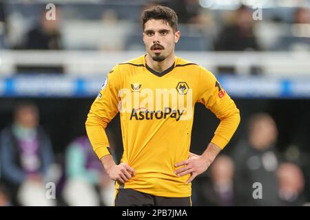 Newcastle, Royaume-Uni. 12th mars 2023. Pedro Neto #7 de Wolverhampton Wanderers pendant le match Premier League Newcastle United contre Wolverhampton Wanderers à St. James's Park, Newcastle, Royaume-Uni, 12th mars 2023 (photo de Mark Cosgrove/News Images) à Newcastle, Royaume-Uni, le 3/12/2023. (Photo de Mark Cosgrove/News Images/Sipa USA) crédit: SIPA USA/Alay Live News Banque D'Images