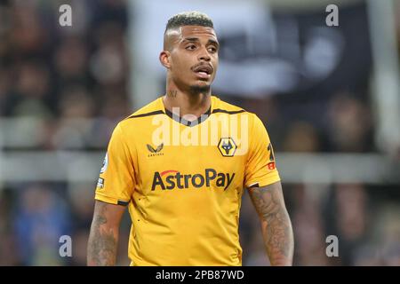 Newcastle, Royaume-Uni. 12th mars 2023. Mario Lemina #5 de Wolverhampton Wanderers pendant le match de Premier League Newcastle United contre Wolverhampton Wanderers à St. James's Park, Newcastle, Royaume-Uni, 12th mars 2023 (photo de Mark Cosgrove/News Images) à Newcastle, Royaume-Uni, le 3/12/2023. (Photo de Mark Cosgrove/News Images/Sipa USA) crédit: SIPA USA/Alay Live News Banque D'Images