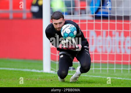 12-03-2023: Sport: PSV v Cambuur EINDHOVEN, PAYS-BAS - MARS 12: Gardien de but Joel Drommel (PSV Eindhoven) pendant le match Eredivisie PSV Eindhoven Banque D'Images