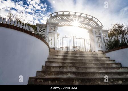 Escalier au ciel Banque D'Images