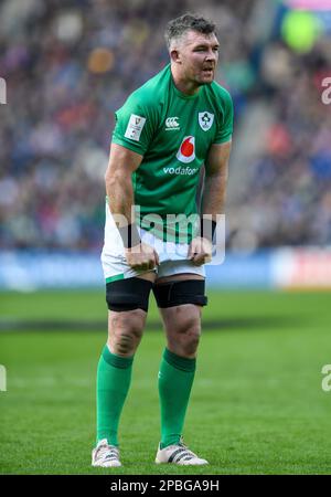 Édimbourg, Royaume-Uni. 12th mars 2023. Peter OÕMahony d'Irlande pendant le match Guinness des 6 nations au stade Murrayfield, Édimbourg. Crédit photo à lire: Neil Hanna/Sportimage crédit: Sportimage/Alamy Live News Banque D'Images