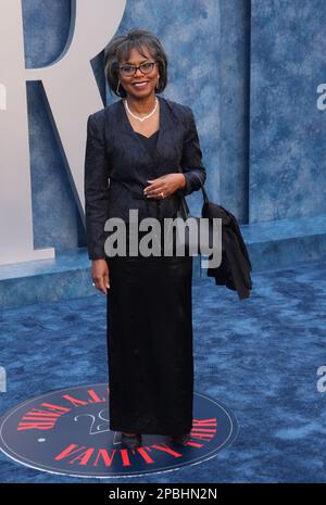 Beverly Hills, env. 12th mars 2023. Anita Hill assiste à la fête des Oscars de la Vanity Fair de 2023 au Wallis Annenberg Center for the Performing Arts on 12 mars 2023 à Beverly Hills, en Californie. Photo: Crash/imageSPACE/MediaPunch crédit: MediaPunch Inc/Alamy Live News Banque D'Images