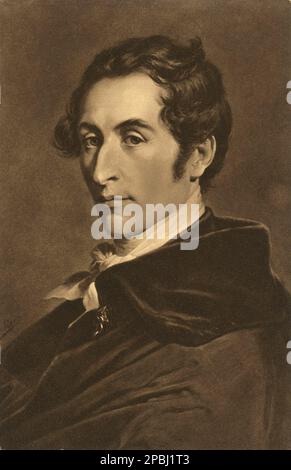 Le compositeur allemand CARL MARIA VON WEBER ( 1786 - 1826 ) , fils du directeur musical franz Anton Von Weber , auteur d'OBERON ( 1826 ) et DE TURANDOT ( 1809 ) . Portrait de Thomas Lawrence , Bayonne , Musée Bonnat - COMPOSIORE - OPERA LIRICA - CLASSICA - CLASSIQUE - PORTRAIT - RITRATTO - MUSICISTA - MUSICA - MUSICISTA - portrait - ritrato - col - colletto ---- ARCHIVIO GBB Banque D'Images