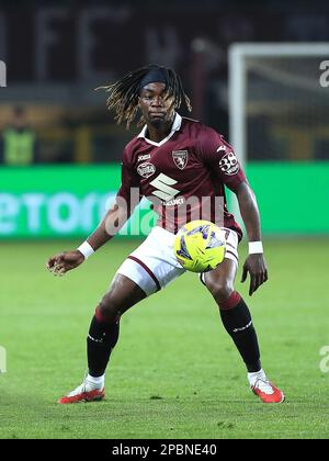 Stade Olimpico Grande Torino, Turin, Italie, 06 mars 2023, Wilfred Singo (Torino FC) pendant le Torino FC contre le Bologna FC - football italien série A matc Banque D'Images