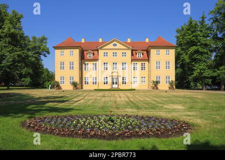 Château de Mirow à Mirow, plateau du lac de Mecklembourg, Mecklembourg-Poméranie occidentale, Allemagne, 17 juin 2021 Banque D'Images