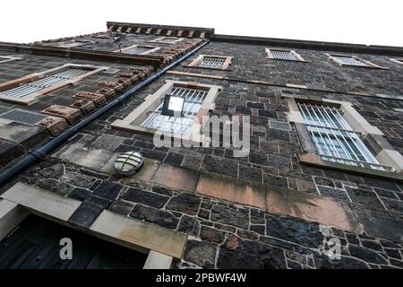 Excursion en prison sur Crumlin Road, Belfast, Irlande du Nord. Banque D'Images