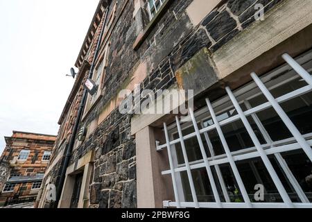 Excursion en prison sur Crumlin Road, Belfast, Irlande du Nord. Banque D'Images