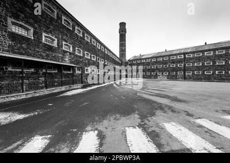 Excursion en prison sur Crumlin Road, Belfast, Irlande du Nord. Banque D'Images