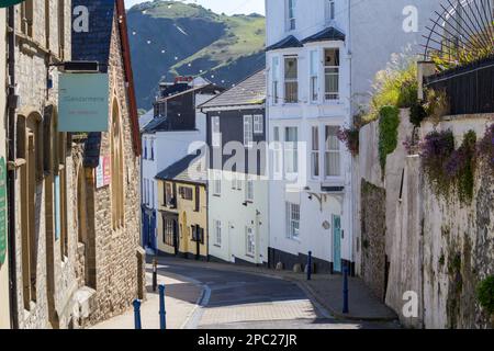 Fore Street, Ilfracombe, North Devon, Royaume-Uni Banque D'Images