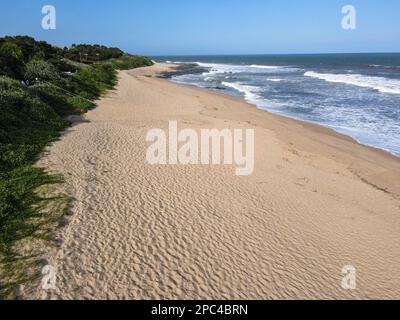 Vue sur Shelly Beach en Afrique du Sud Banque D'Images