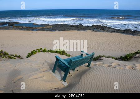 Vue sur Shelly Beach en Afrique du Sud Banque D'Images