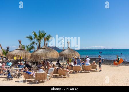 Waikiki Beach Club, Playa de la Goleta, Corralejo, Fuerteventura, îles Canaries, Royaume d'Espagne Banque D'Images