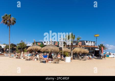 Waikiki Beach Club, Playa de la Goleta, Corralejo, Fuerteventura, îles Canaries, Royaume d'Espagne Banque D'Images