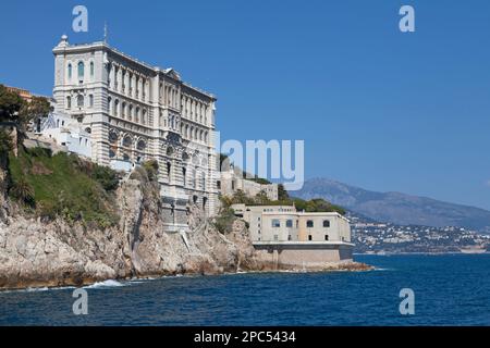 Monaco-ville, Monaco - 28 mars 2019 : le Musée océanographique est un musée des sciences de la mer. Il abrite le Medit Banque D'Images