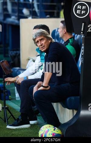 Directeur de Real Betis Manuel Pellegrini avant le match de la Liga entre Villarrea CF et Real Betis Balompie au stade de la Ceramica sur 12 mars, 202 Banque D'Images