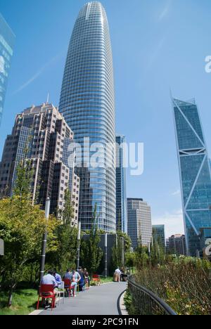 Passer une journée dans le parc de la force de vente Banque D'Images