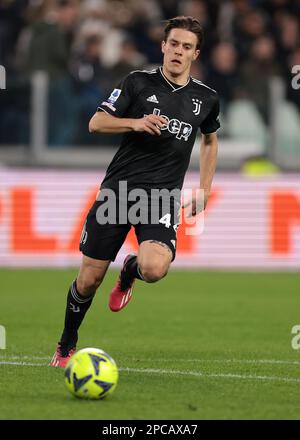 Turin, Italie, le 12th mars 2023. Nicolo Fagioli de Juventus pendant le match de la série A au stade Allianz, à Turin. Le crédit photo devrait se lire: Jonathan Moscrop / Sportimage Banque D'Images