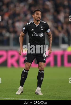 Turin, Italie, le 12th mars 2023. Danilo de Juventus pendant le match de la série A à l'Allianz Stadium de Turin. Le crédit photo devrait se lire: Jonathan Moscrop / Sportimage Banque D'Images