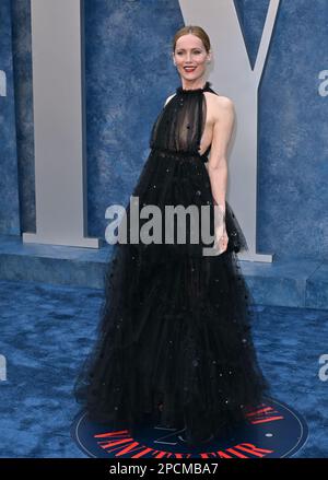 Beverly Hills, États-Unis. 12th mars 2023. Leslie Mann à la Vanity Fair Oscar Party de 2023 au Wallis Annenberg Centre. Crédit photo : Paul Smith/Alamy Live News Banque D'Images