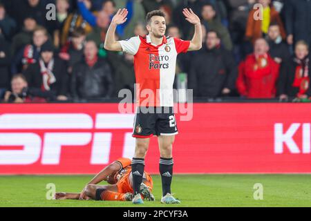 12-03-2023: Sport: Feyenoord v Volendam ROTTERDAM, PAYS-BAS - MARS 12: Oussama Idrissi (Feyenoord Rotterdam) pendant le match Eredivisie Feyenoor Banque D'Images