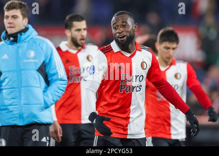 12-03-2023: Sport: Feyenoord v Volendam ROTTERDAM, PAYS-BAS - MARS 12: Lutscharel Geertruida (Feyenoord Rotterdam) pendant le match Eredivisie Fey Banque D'Images