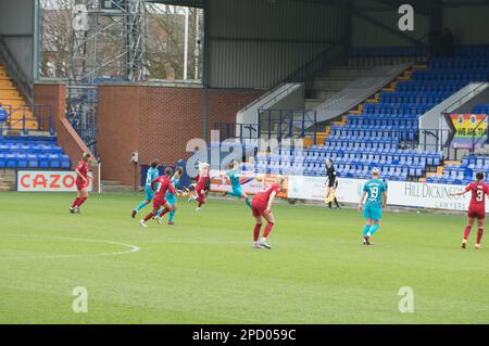 WSL Liverpool V Tottenham Hotspur au stade de Prenton Park, Liverpool score 2-1 à Liverpool (Terry Scott/SPP) crédit: SPP Sport Press photo. /Alamy Live News Banque D'Images