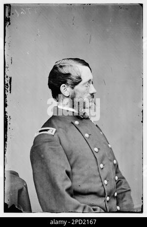 Général James A. Hardie. Photographies de guerre civile, 1861-1865 . États-Unis, Histoire, Guerre civile, 1861-1865. Banque D'Images