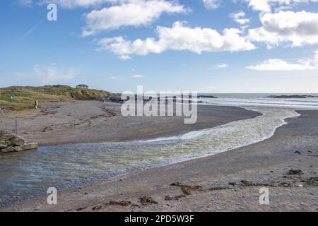 Owenahincha Strand, Rosscarbery, Co Cork Banque D'Images