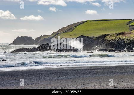 Owenahincha Strand, Rosscarbery, Co Cork Banque D'Images