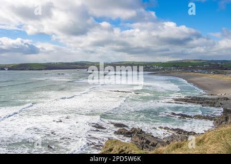 Owenahincha Strand, Rosscarbery, Co Cork Banque D'Images