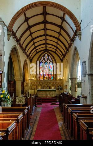 Église Saint-Pierre et Saint-Paul, la rue, Borden, Kent, Angleterre Banque D'Images