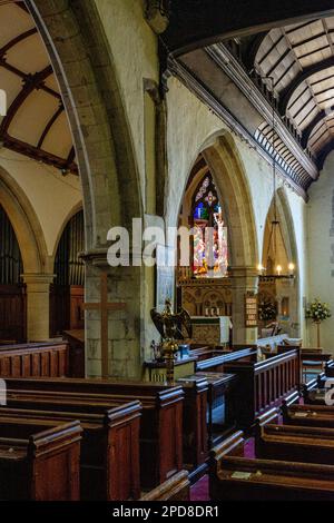 Église Saint-Pierre et Saint-Paul, la rue, Borden, Kent, Angleterre Banque D'Images