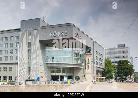 Bourse de Zurich, Kanton Zurich, Suisse Banque D'Images