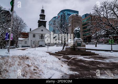 St. Lieu historique national du Canada de l'Église anglicane Paul Banque D'Images