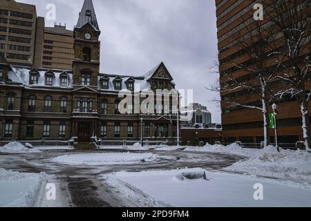 Lieu historique national du Canada de l'Hôtel de ville de Halifax Banque D'Images