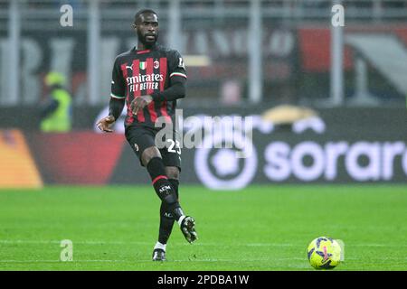 Milan, Italie. 13th mars 2023. Fikayo Tomori de l'AC Milan pendant la série Un match entre l'AC Milan et l'US Salernitana 1919 au Stadio San Siro, Milan, Italie, le 13 mars 2023. Credit: Giuseppe Maffia/Alay Live News Banque D'Images